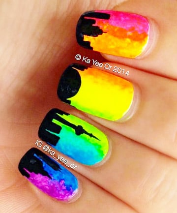 Rainbow Nails: City Slicker 