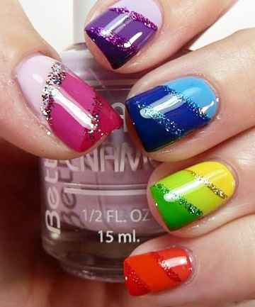 Rainbow Nails: Made in the Shade 