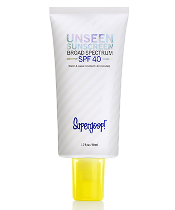 Supergoop! Unseen Sunscreen SPF 40, $32