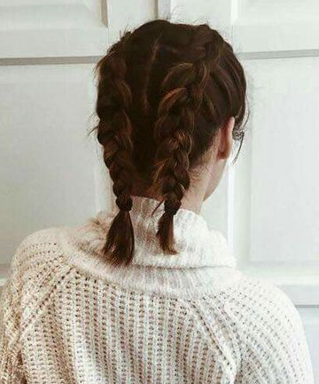 French Braided Pigtails