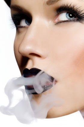Smoking darkens your lips -- not in a good way