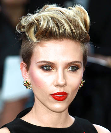 Scarlett Johansson's Sexy Undercut