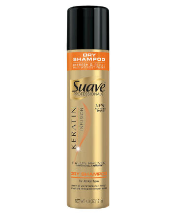 Best Dry Shampoo No. 10: Suave Professionals Keratin Infusion Dry Shampoo, $4.29