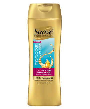 Best Color Protecting Shampoo No. 2: Suave Professionals Color Care Shampoo with Moroccan Argan Oil, $2.99