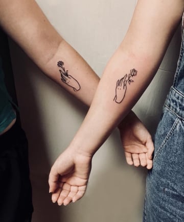 BFF Tattoos: A Rose by Any Other Name