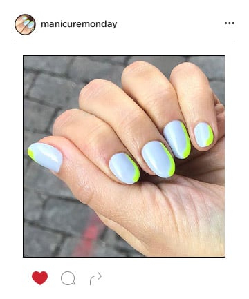 Mani of the Week: Neon Nuances