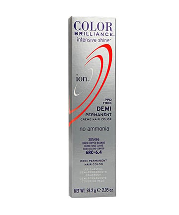 Ion Color Brilliance Intensive Shine Demi-Permanent Creme, $4.99