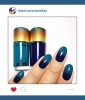 Mani of the Week: Blue Ombre Nails 