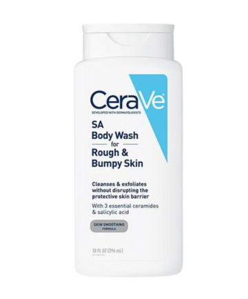 CeraVe SA Body Wash for Rough and Bumpy Skin, $13.99