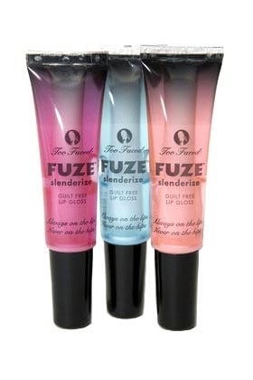Too Faced Fuze Slenderize Guilt Free Lip Gloss, $18.50