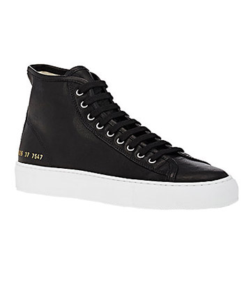 Common Projects Tournament Leather Sneakers, $415