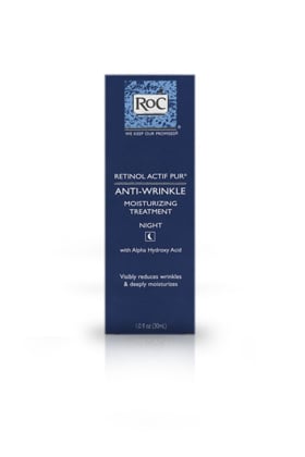 No. 5: RoC Retinol Actif Pur Anti-Wrinkle Moisturizing Treatment, $23.35