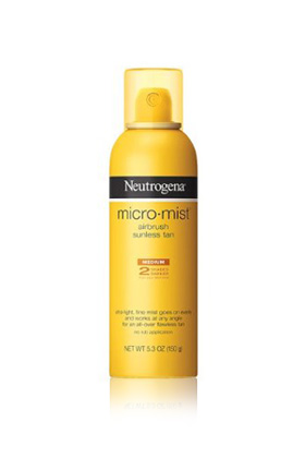 No. 1: Neutrogena MicroMist Tanning Sunless Spray, $9.49