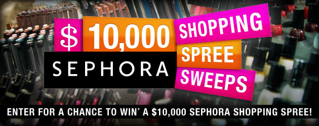 The TotalBeauty.com Sephora Shopping Spree Sweepstakes