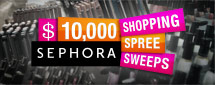 $10,000 Sephora Shopping Spree Sweeps