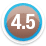 Rated a 4.5