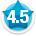 Average member rating of 4.5