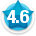 Average member rating of 4.6