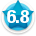 Average member rating of 6.8