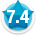 Average member rating of 7.4