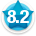 Average member rating of 8.2