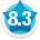 Average member rating of 8.3