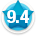 Average member rating of 9.4