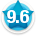 Average member rating of 9.6