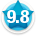 Average member rating of 9.8