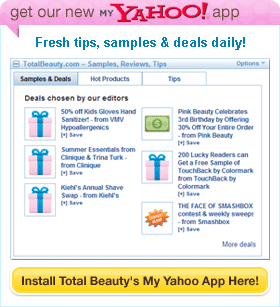 TotalBeauty.com on MyYahoo