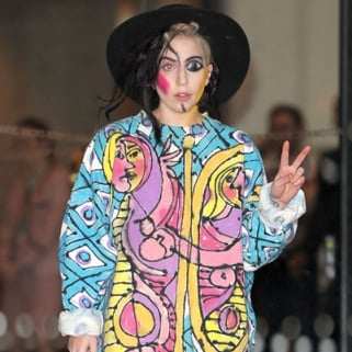 Lady Gaga Shows Off Her Surreal Style In London