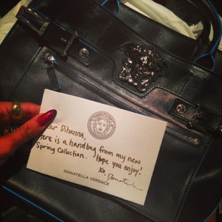 Rihanna Shows Off Her Christmas Bounty Via Instagram