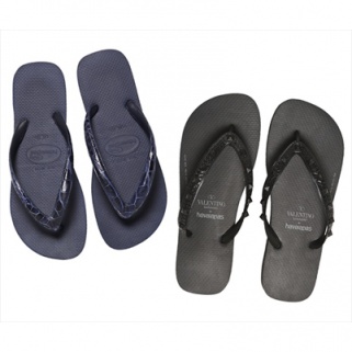 A High Fashion Twist On Classic Flip-Flops
