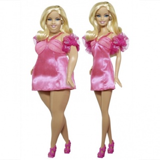 Photoshopped Image Of Curvy Barbie Sparks Debate