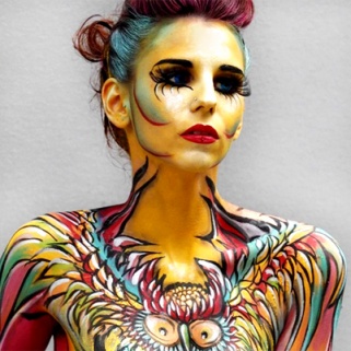 The Picassos of Body Paint