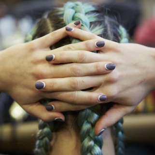 NYFW Spy: How to Do Essie's Inverted French Manicure