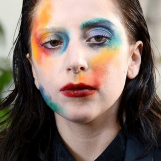 Gaga Goes Crazy For Color