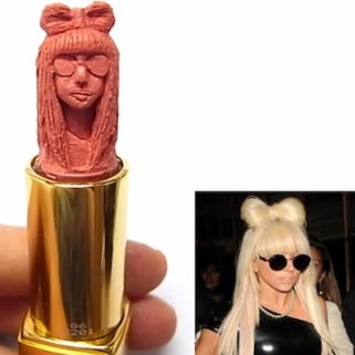 For the Beauty Junkie Who Has Everything: Lipstick Sculptures