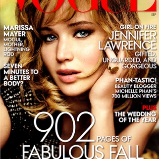 Jennifer Lawrence Covers Vogue's Vaunted September Issue