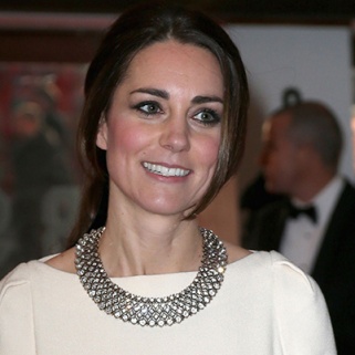 Kate Middleton Wears A Zara Necklace With Her Couture