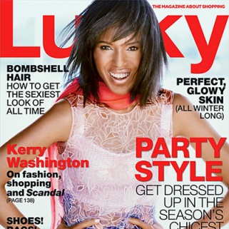 Photoshop Fail: Kerry Washington's Confusing Lucky Mag Cover