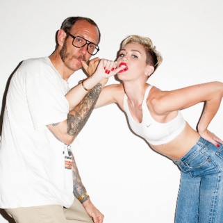 Miley (And Her Red Lipstick) Twerks With Terry