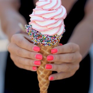 Your Friday Distraction: Nail Art + Food Porn