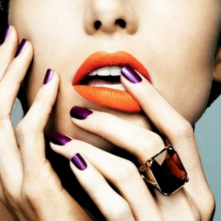 NYFW Trend to Try: The Orange Lip