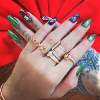 Weekend Recap: RiRi's Christmas Mani, MAC's Next Collection, and More