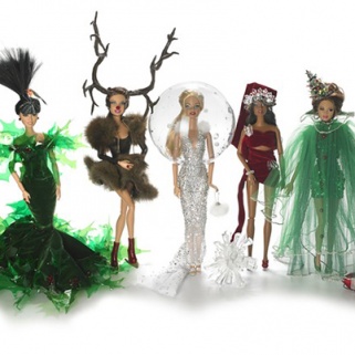 Stephen Jones Gives Barbie A Holiday Makeover