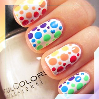 19 Rainbow Nail Designs That'll Make a Statement