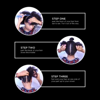 Try This: Curly Twisted Pin-Up