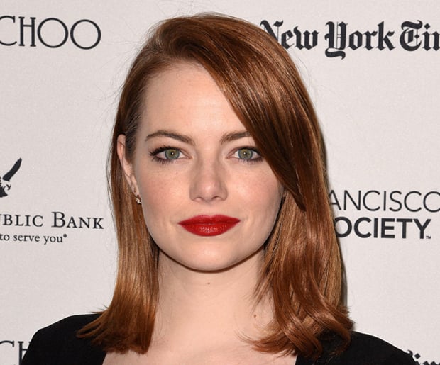 Best Hair Color for Green Eyes: Emma Stone