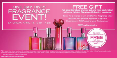 Join Bath & Body Works for a Spring Fragrance Party